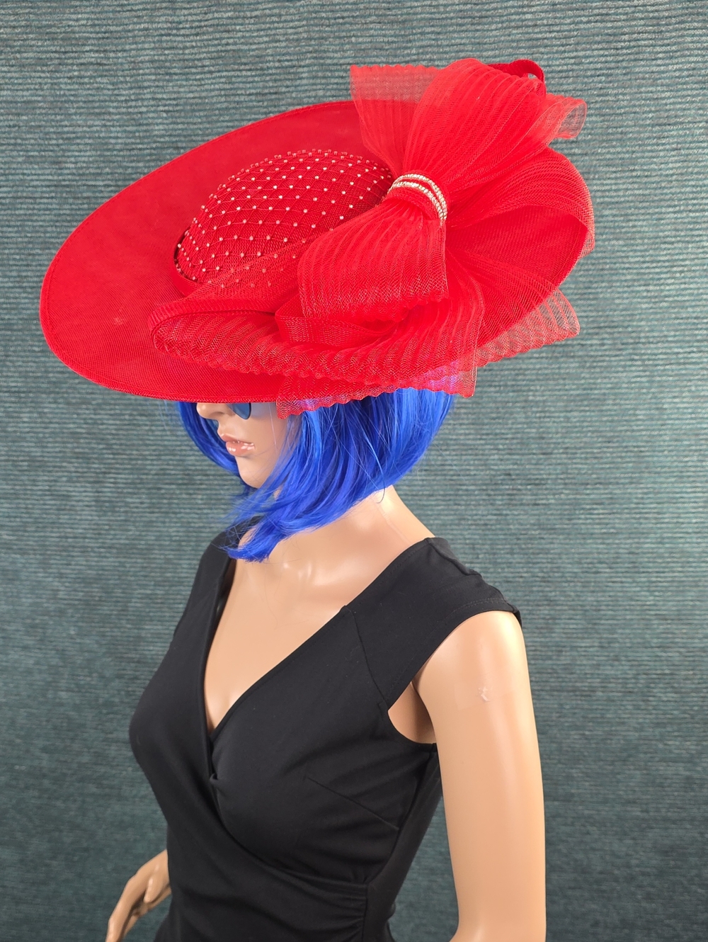 Dressfan Fascinator Hat Two Colors Available, Pick One!